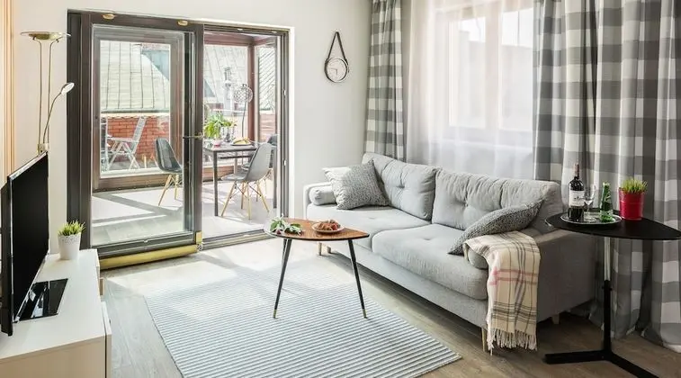 Gallery Çatı Katı Süiti (Penthouse), 1 Büyük (Queen) Boy Yatak ve Çekyat, Şehir Manzaralı