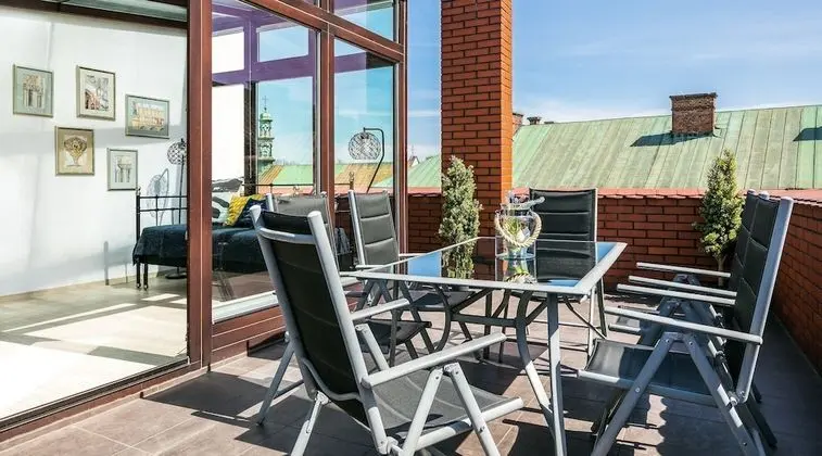 Gallery Çatı Katı Süiti (Penthouse), 1 Büyük (Queen) Boy Yatak ve Çekyat, Şehir Manzaralı