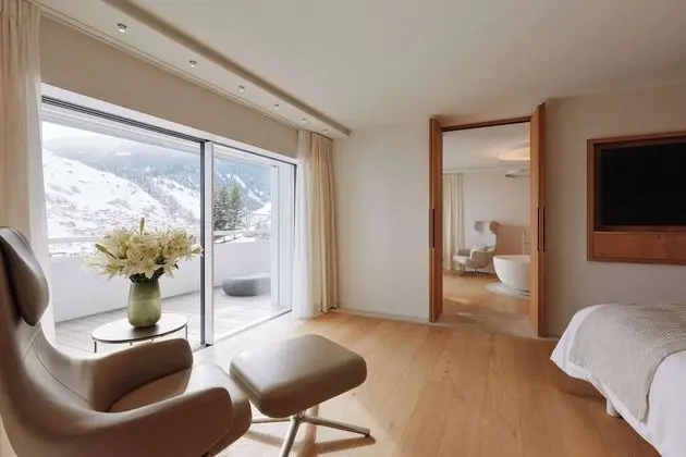 Deluxe Oda, 1 Yatak Odası, Balkon, Dağ Manzaralı (Spa)