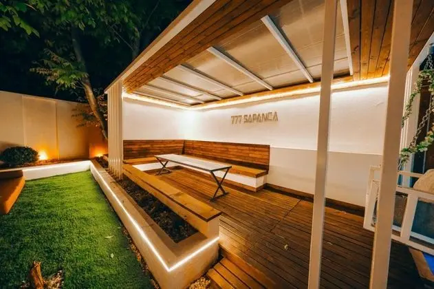 Deluxe Bungalow 3+1, Havuz veya Bahçe Manzaralı, Isıtmalı Özel Havuzlu