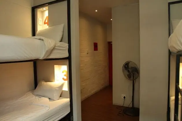 Ortak Ranzalı Oda, Karma Ranzalı Oda, Banyolu/Duşlu (4 Bed)