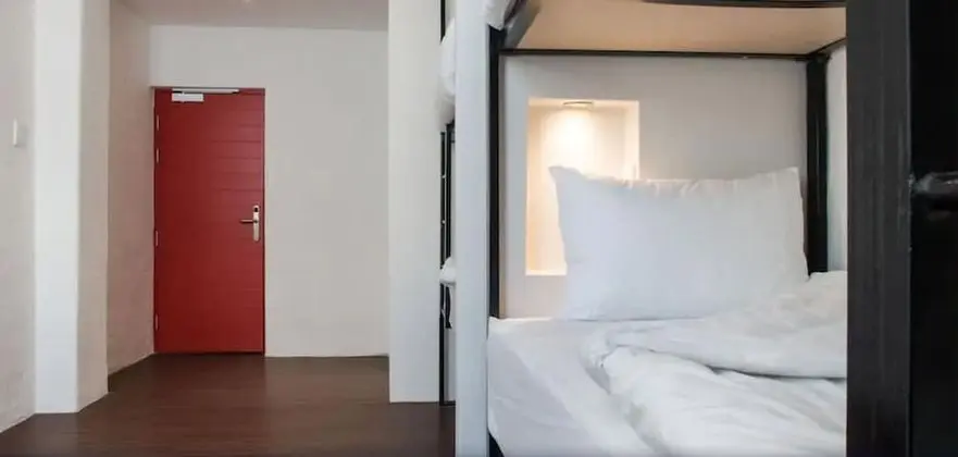 Ortak Ranzalı Oda, Karma Ranzalı Oda, Banyolu/Duşlu (4 Bed)
