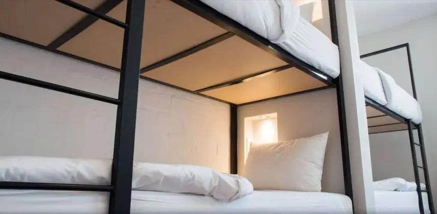 Ortak Ranzalı Oda, Karma Ranzalı Oda, Banyolu/Duşlu (4 Bed)