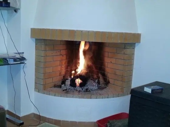 Villa, 3 Yatak Odası, Şömine