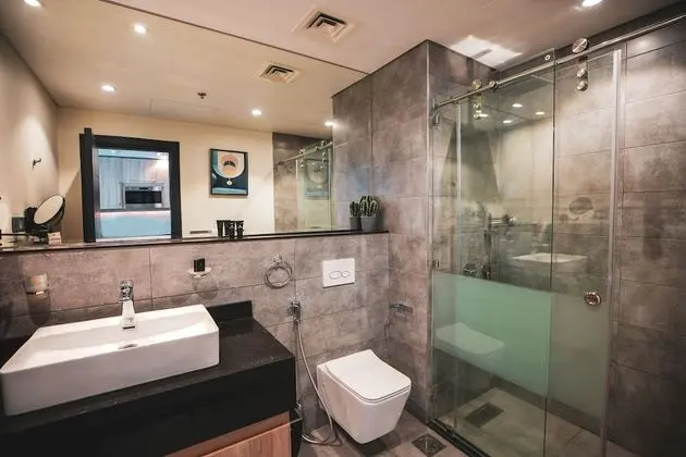 Deluxe Apart Daire, 1 En Büyük (King) Boy Yatak, Şehir Manzaralı