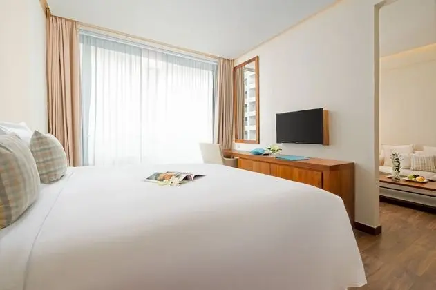 Two-bedroom City view suite with Balcony for 2 Guests