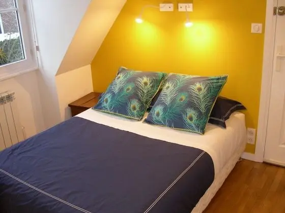 Tek Büyük Yataklı Oda, Banyolu/Duşlu, Bahçe Manzaralı (1. Petite Chambre Jaune)