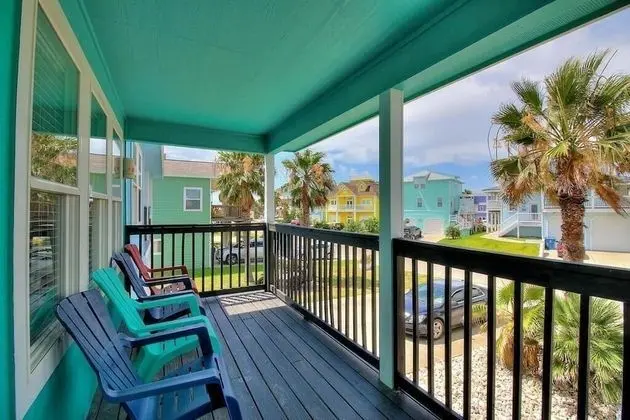 Ev, Birden Çok Yatak, Veranda, Plaj Manzaralı (A Lime In The Sand)