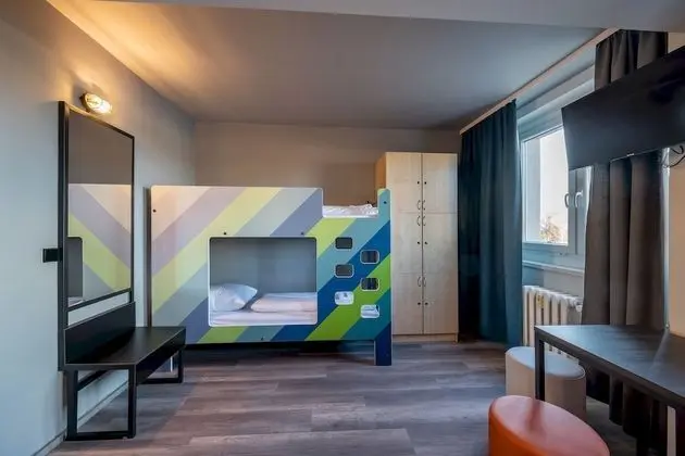 Ortak Ranzalı Oda (1 bed in a shared dorm for 6 people)