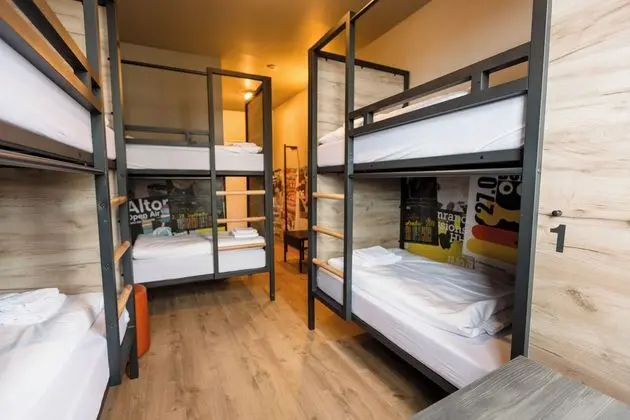 Ortak Ranzalı Oda (1 bed in a shared Dorm for 6 people)
