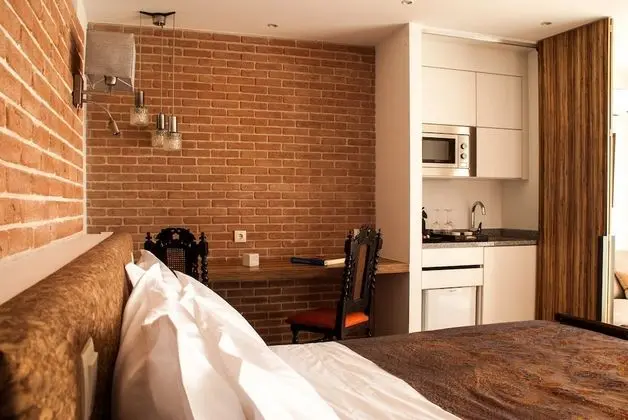 Deluxe Stüdyo Süit, Şömine