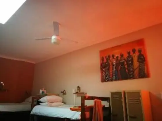 Bed in dormitory