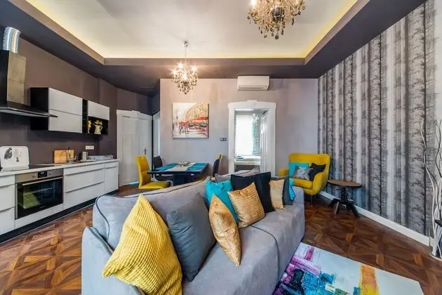 Deluxe Apart Daire, 2 Yatak Odası, Sigara İçilmez