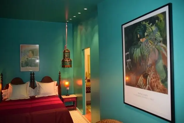 Design Tek Büyük veya İki Ayrı Yataklı Oda, Özel Banyo, Avlu Manzaralı (Zemara)