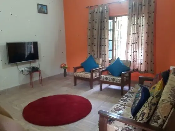 Family Tek Büyük Yataklı Oda, 2 Yatak Odası, Sigara İçilebilir, Bahçe Manzaralı