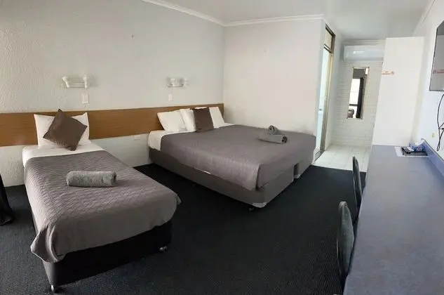 Three Share (One Double and One Single Beds)