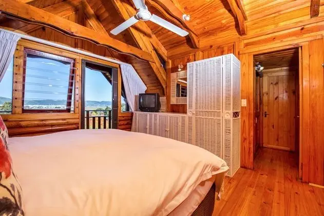 Tek Büyük veya İki Ayrı Yataklı Oda (Semi-Detached Log Cabin - Spa Bath)