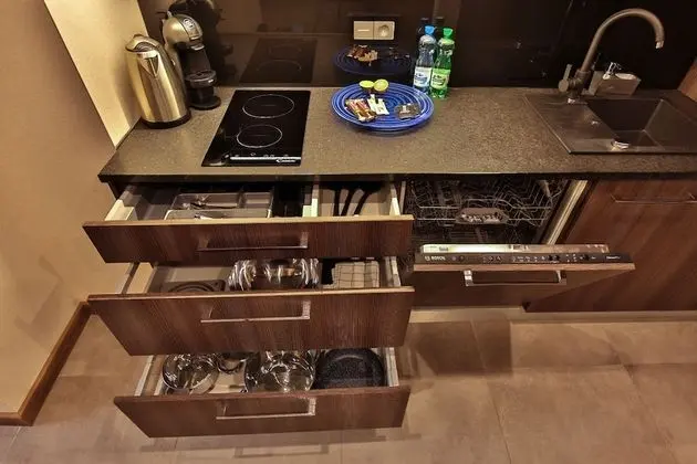 Deluxe Apart Daire, 1 Yatak Odası, Mutfak, Şehir Manzaralı