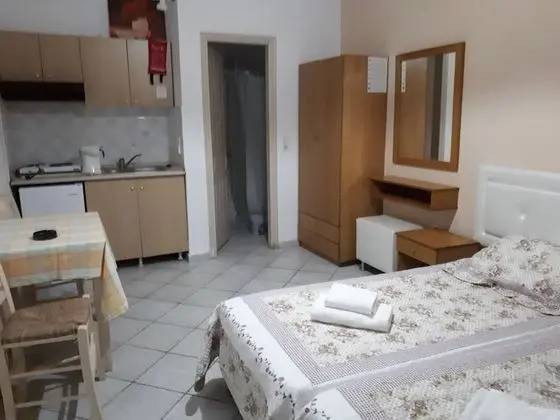Basic Stüdyo, 2 Tek Kişilik Yatak, Bahçe Manzaralı