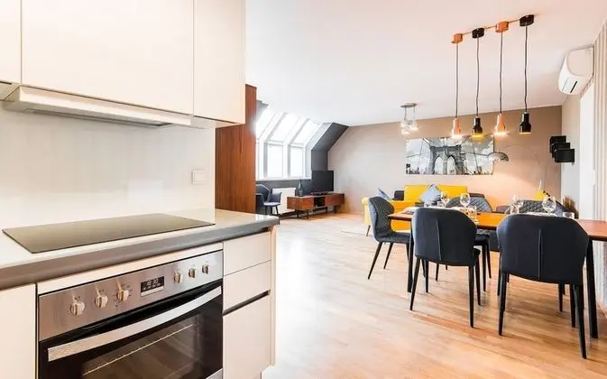 Luxury Apart Daire, 2 Yatak Odası, Teras