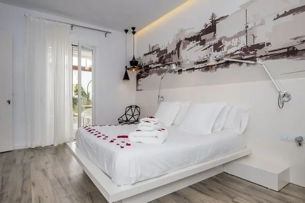 Deluxe Tek Büyük Yataklı Oda, Teras