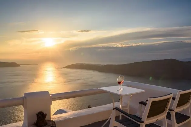 Superior Apart Daire (Caldera Sea and Sunset View)