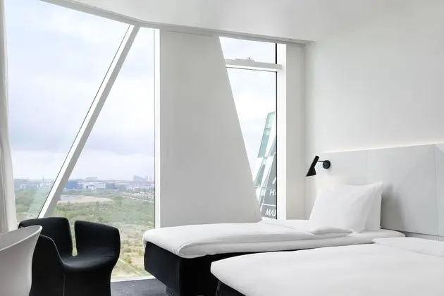 Oda, 2 Tek Kişilik Yatak, Şehir Manzaralı
