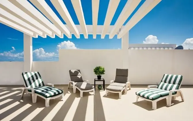 Çatı Katı Süiti (Penthouse), 2 Yatak Odası, Teras, Okyanus Manzaralı (Acacia)