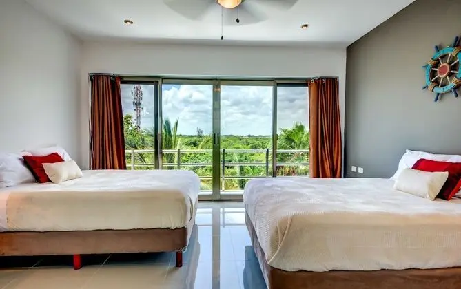 Çatı Katı Süiti (Penthouse), 2 Yatak Odası, Teras, Okyanus Manzaralı (Acacia)