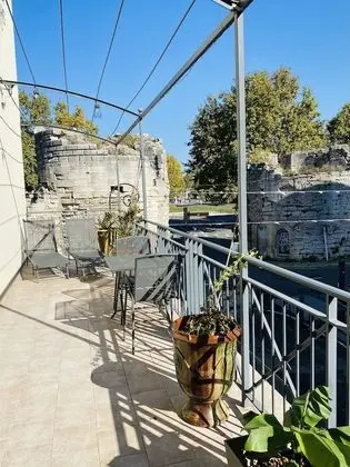 Club Tek Büyük Yataklı Oda, Teras