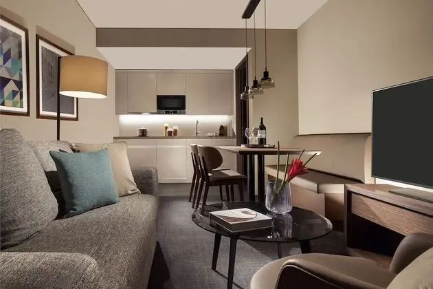 ACASA Suite, 1 King Bed, Kitchen