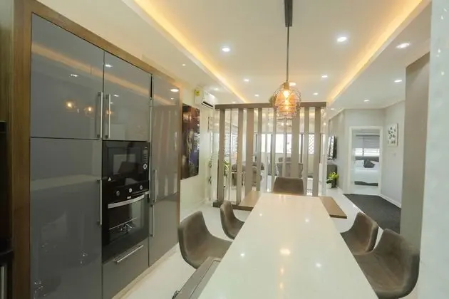 Premium Apart Daire, 2 Yatak Odası, Balkon, Avlu