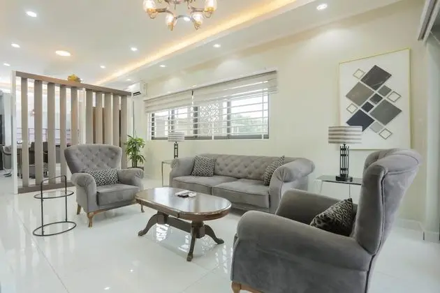 Premium Apart Daire, 2 Yatak Odası, Balkon, Avlu