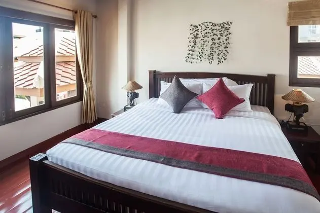 Deluxe Villa, 3 Yatak Odası, 2 Banyolu, Havuz Manzaralı
