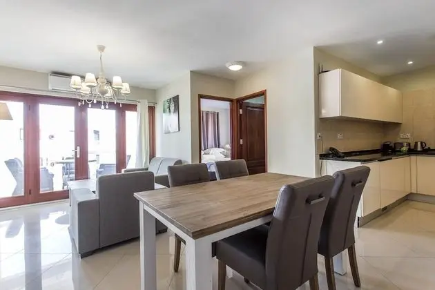 Two Bedroom Apartment, Garden View