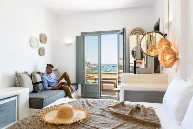 Deluxe Tek Büyük Yataklı Oda, Deniz Manzaralı