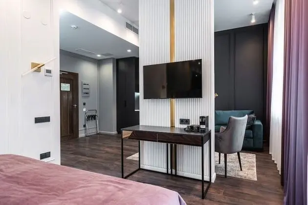 Deluxe Stüdyo, 1 Yatak Odası, Sigara İçilmez, Küçük Mutfak