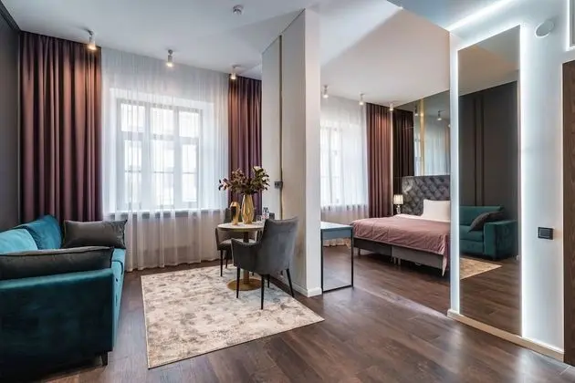 Deluxe Stüdyo, 1 Yatak Odası, Sigara İçilmez, Küçük Mutfak