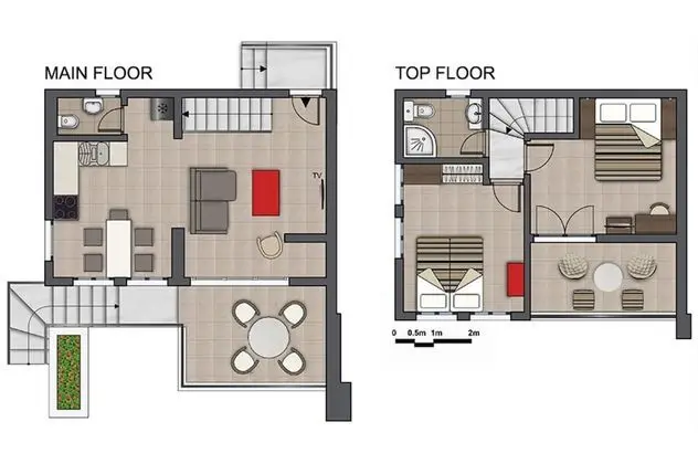 Apart Daire, Deniz Manzaralı