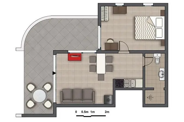 Villa, Deniz Manzaralı