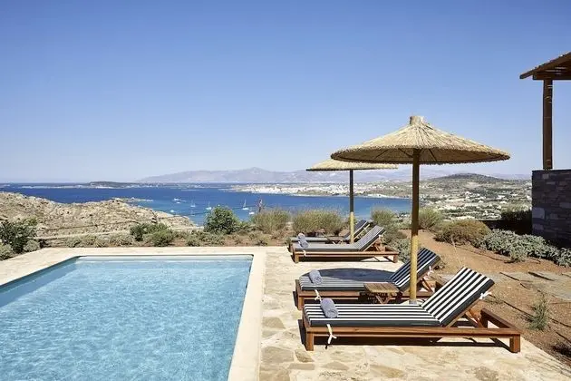 Villa, 2 Yatak Odası, Kişiye Özel Havuzlu, Deniz Manzaralı (Turquoise)