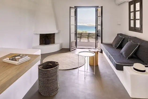Villa, 2 Yatak Odası, Kişiye Özel Havuzlu, Deniz Manzaralı (Turquoise)