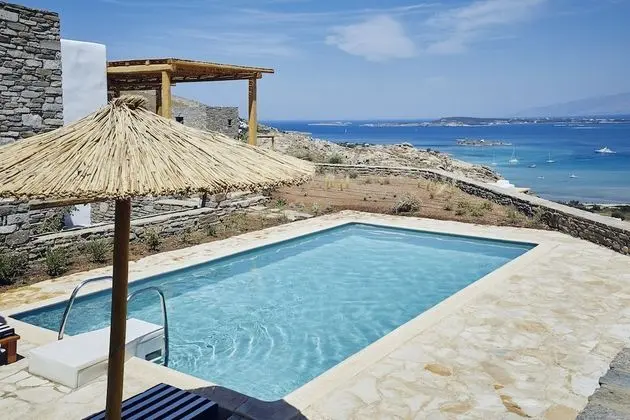 Villa, 2 Yatak Odası, Kişiye Özel Havuzlu, Deniz Manzaralı (Turquoise)