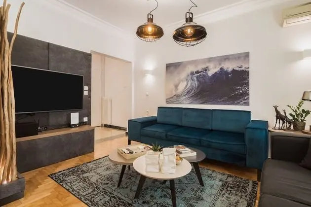 Executive Apart Daire, 1 Büyük (Queen) Boy Yatak ve Çekyat, Balkon