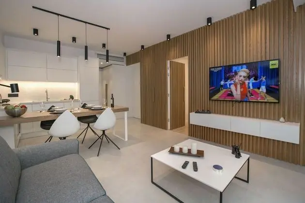 Design Apart Daire, 1 Yatak Odası, Bahçe Manzaralı, Zemin Kat