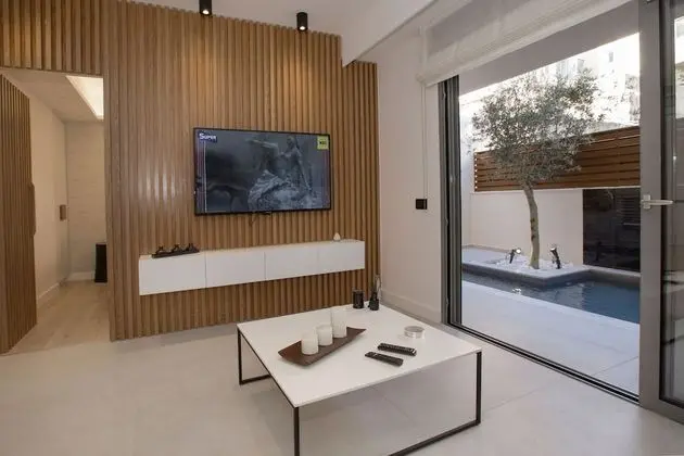 Design Apart Daire, 1 Yatak Odası, Bahçe Manzaralı, Zemin Kat