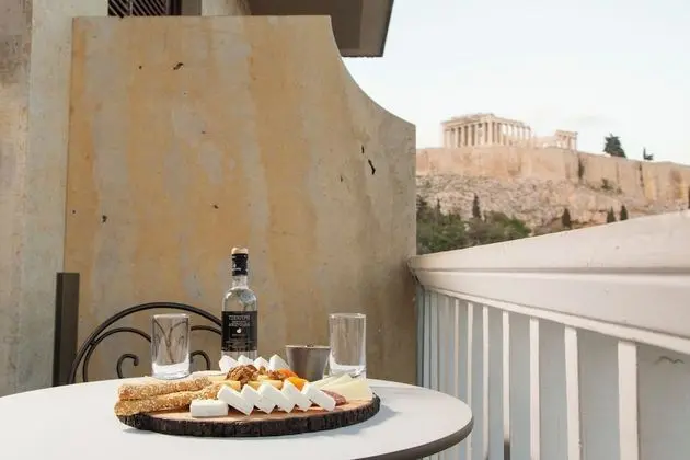 İki Ayrı Yataklı Oda (Balcony with Acropolis View)