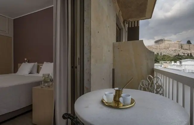 İki Ayrı Yataklı Oda (Balcony with Acropolis View)