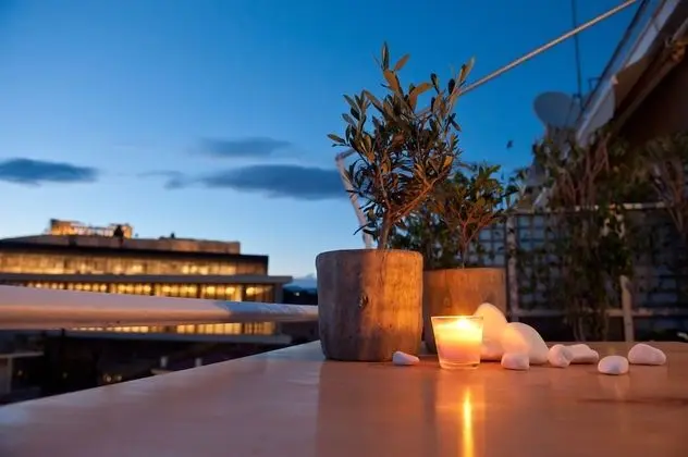 Deluxe Çatı Katı Süiti (Penthouse) (Acropolis View)