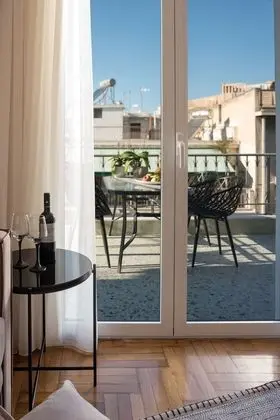 Çatı Katı Süiti (Penthouse), 2 Yatak Odası (Acropolis View)